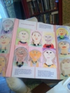 A card with PORTRAITS!